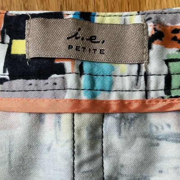 i.e. Petite Pleated Skirt Multicolor Size 4P - Picture 10 of 12